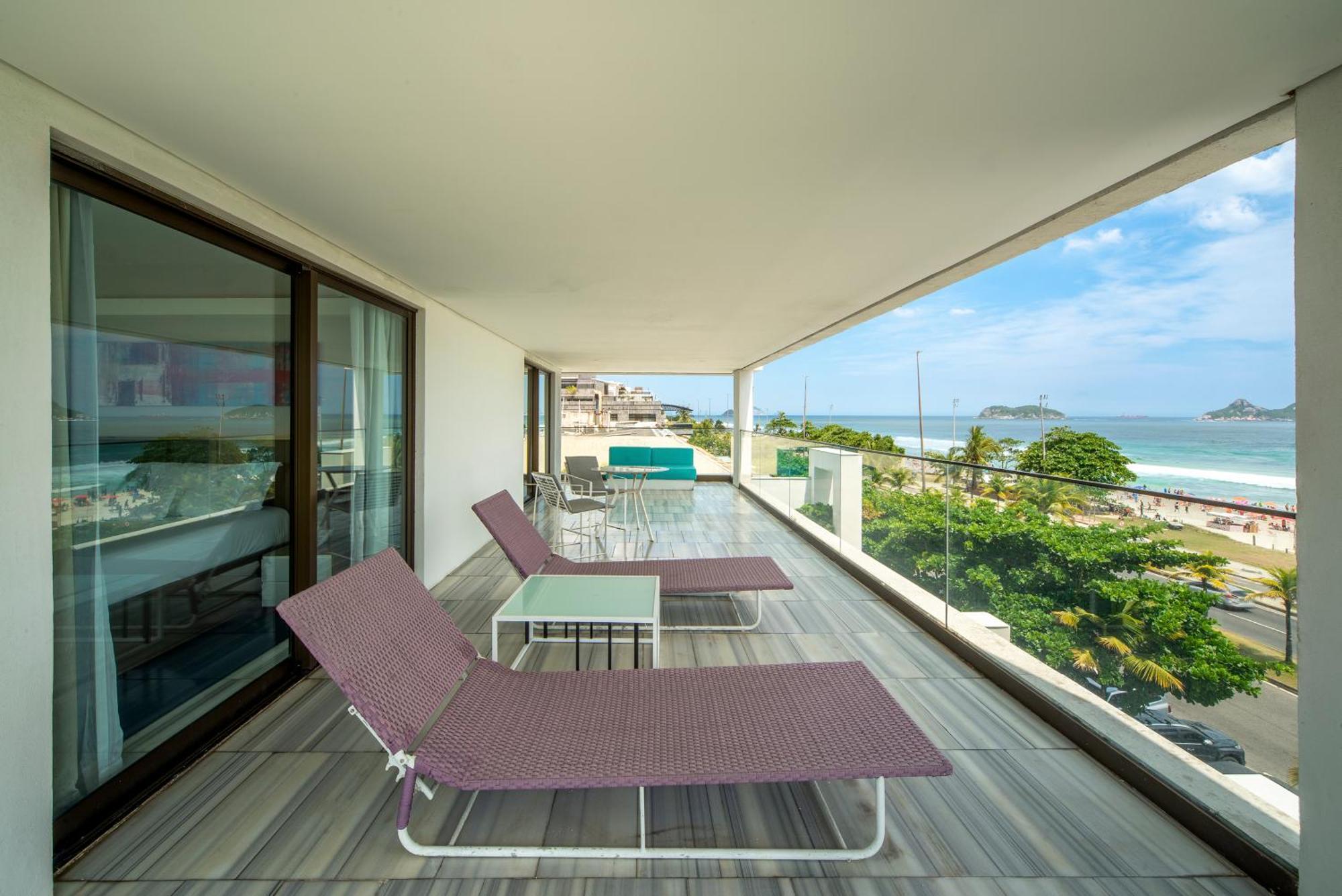 Lifestyle Laghetto Collection Hotel Rio de Janeiro Luaran gambar A balcony